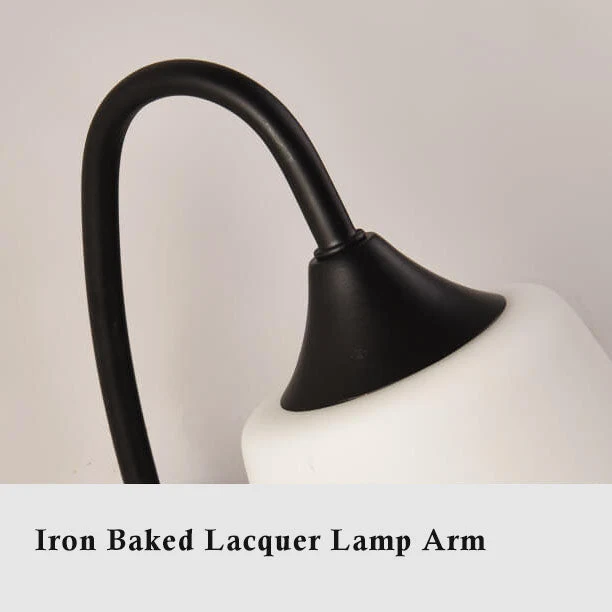 GloeiGlow - Moderne schuine, glockenförmige wandlamp met arm Selzar