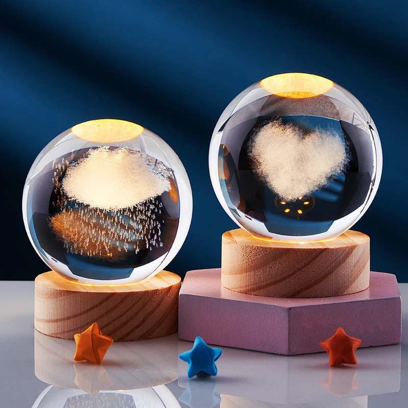 3D Kristallen Nachtlamp Selzar