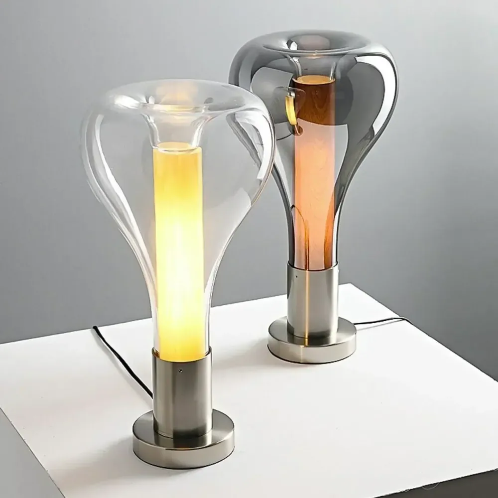 LavaLamp - Artistieke tafellamp met lavastenen Selzar