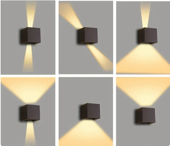 LED Cube Wandlampen | 1+1 Gratis Selzar