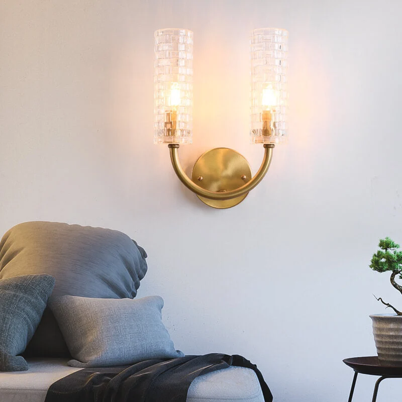 LichtArc - Moderne U-vormige wandlamp met twee lichten Selzar