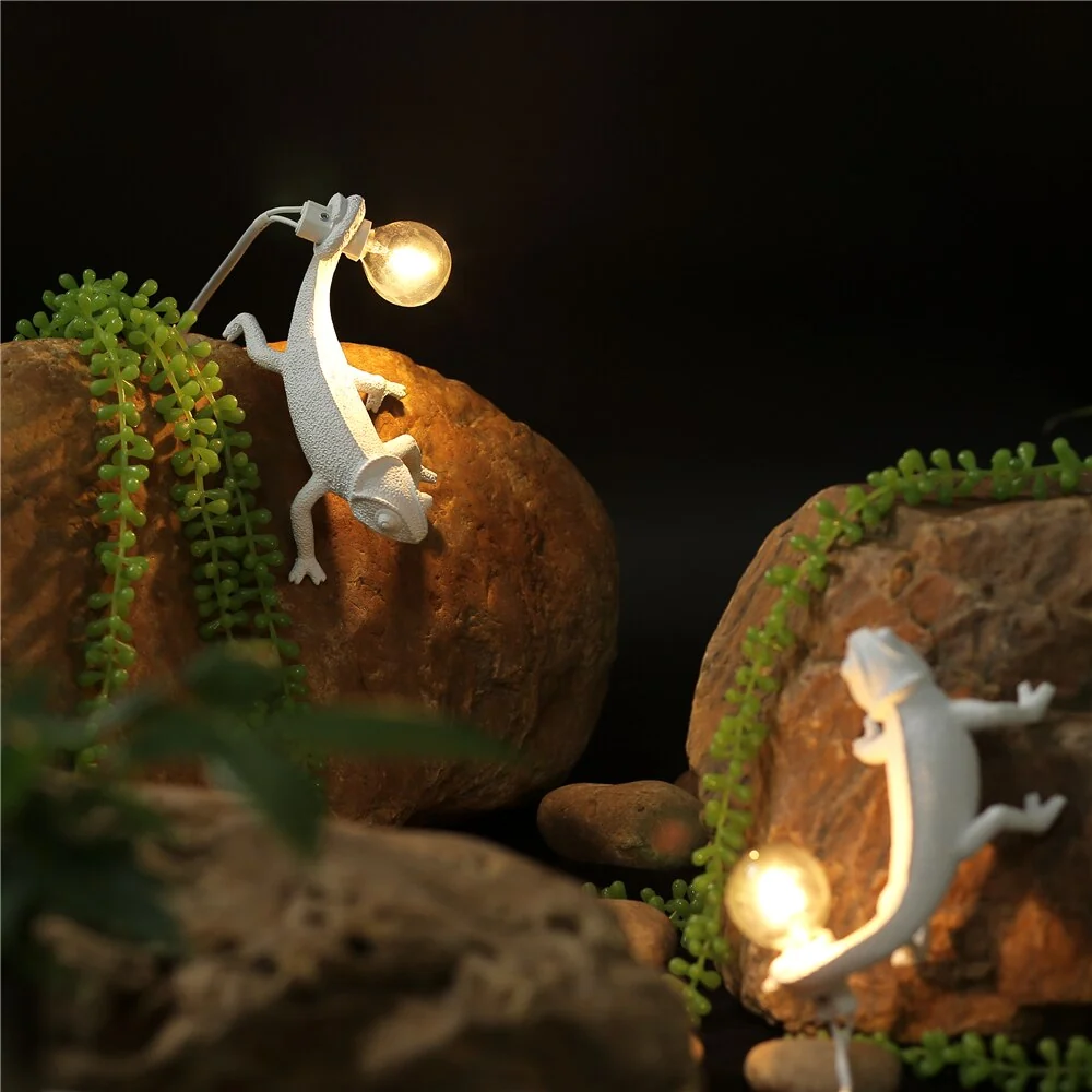 LizarLamp - Hagedis Tafel lamp Selzar