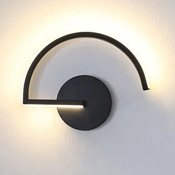 LumiLine - Moderne aluminium LED wandlamp met minimalistische curves Selzar