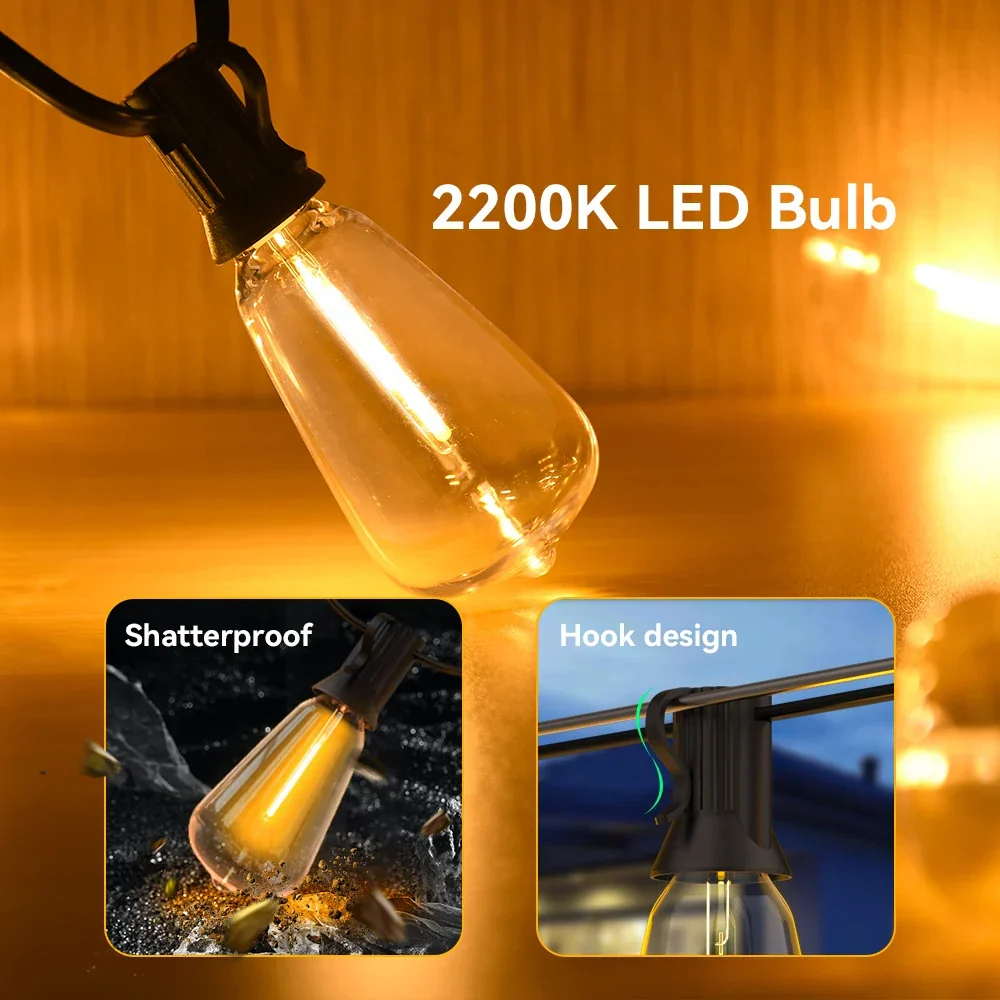 LumiRain - Waterdichte LED-lichtslinger Selzar
