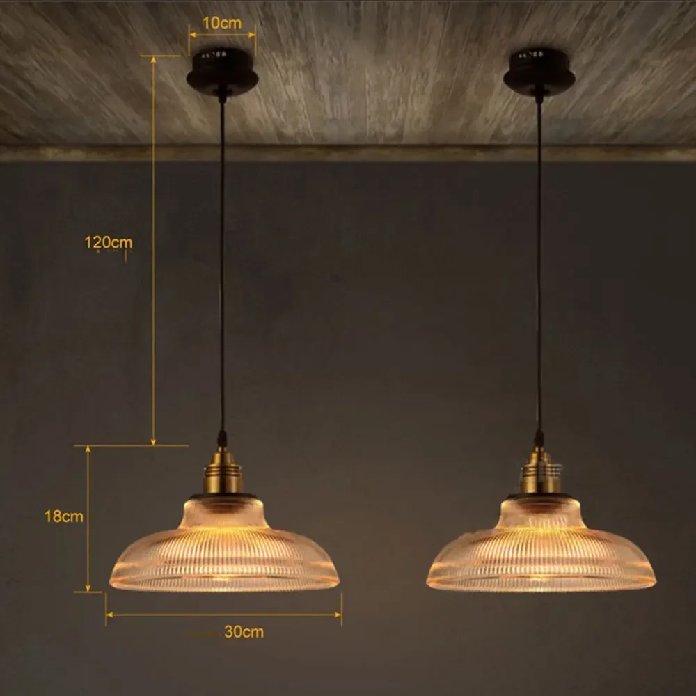 LumiVibe - Glazen Hanglampen Selzar