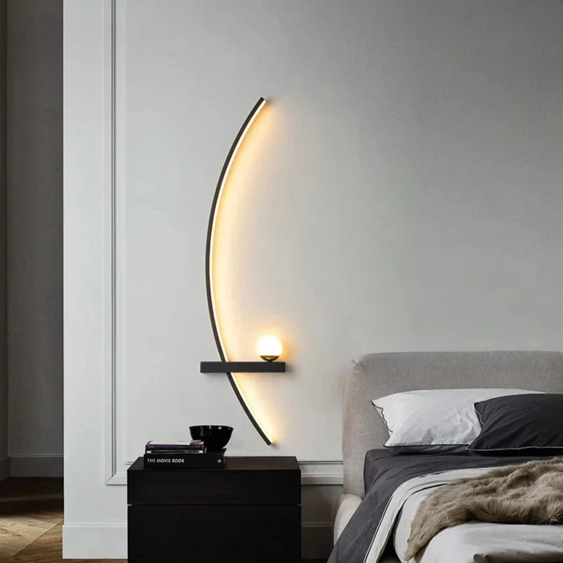 Lumosphere Glow - Minimalistische LED Wandlamp Selzar