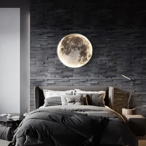 Luna Wandlamp met Magisch Design Selzar