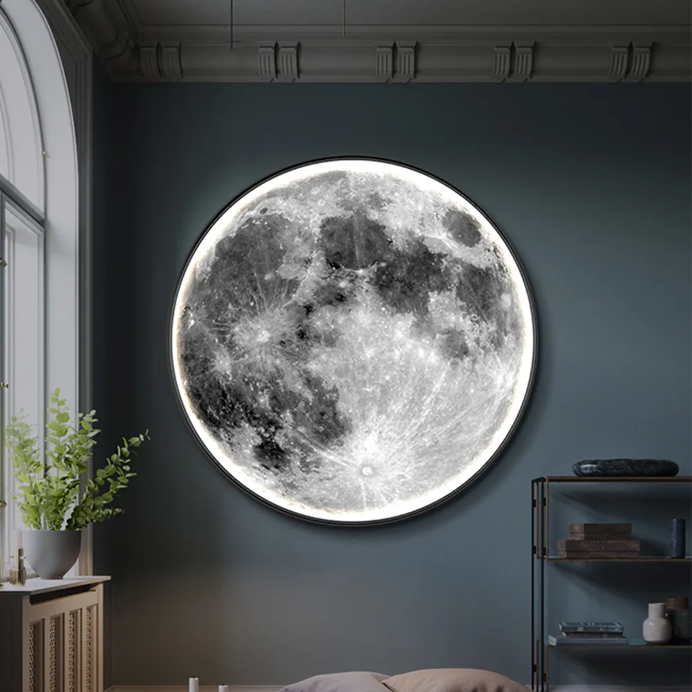 LunaLux - LED Maan Wandlamp Selzar