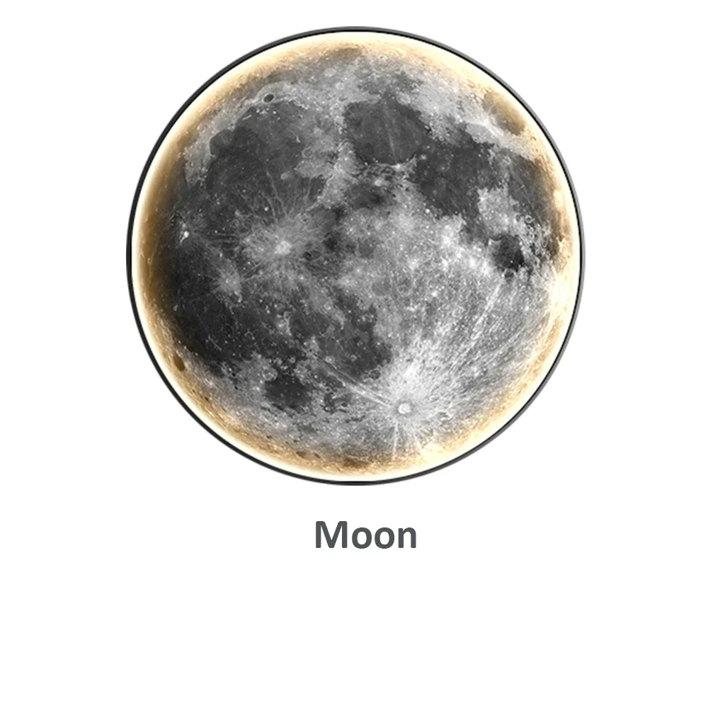 LunaLux - LED Maan Wandlamp Selzar