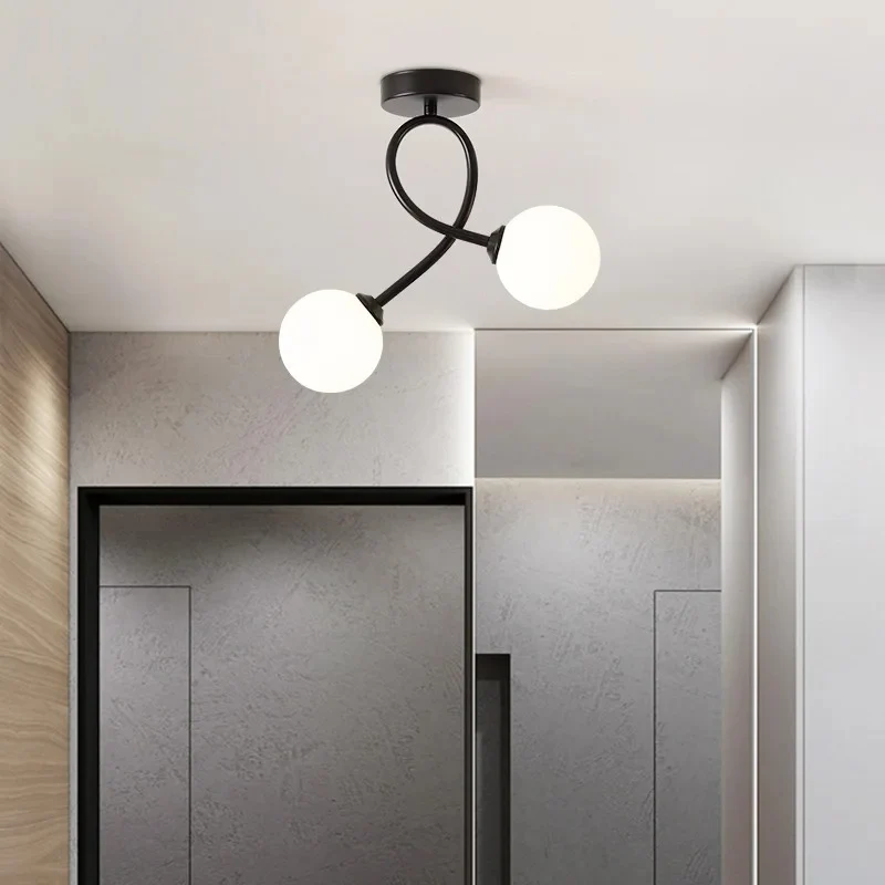 Moderne Glazen Plafondlamp - Minimalistisch Design voor Elke Ruimte Selzar