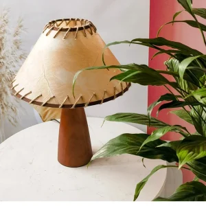 NobleOak – Klassieke Houten Lamp Selzar