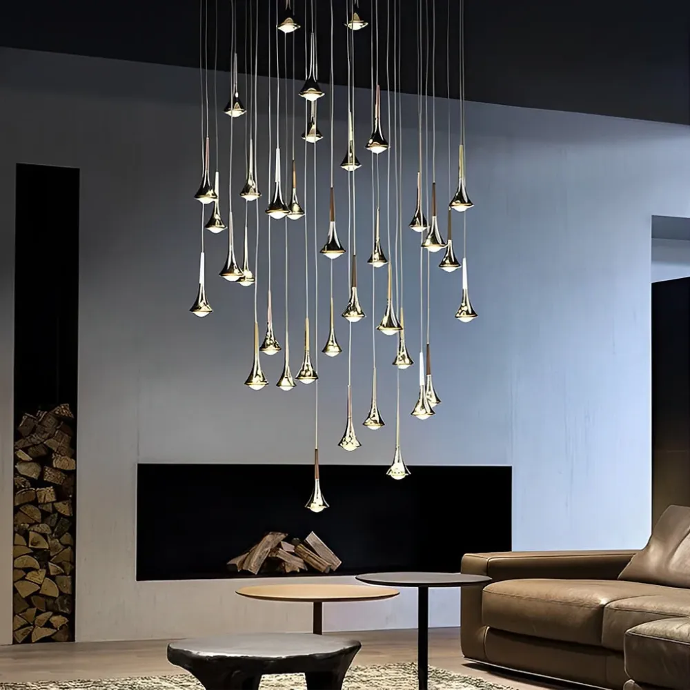 Nordic Hanglamp de Vorm van een Waterdruppel - 1 Licht Selzar