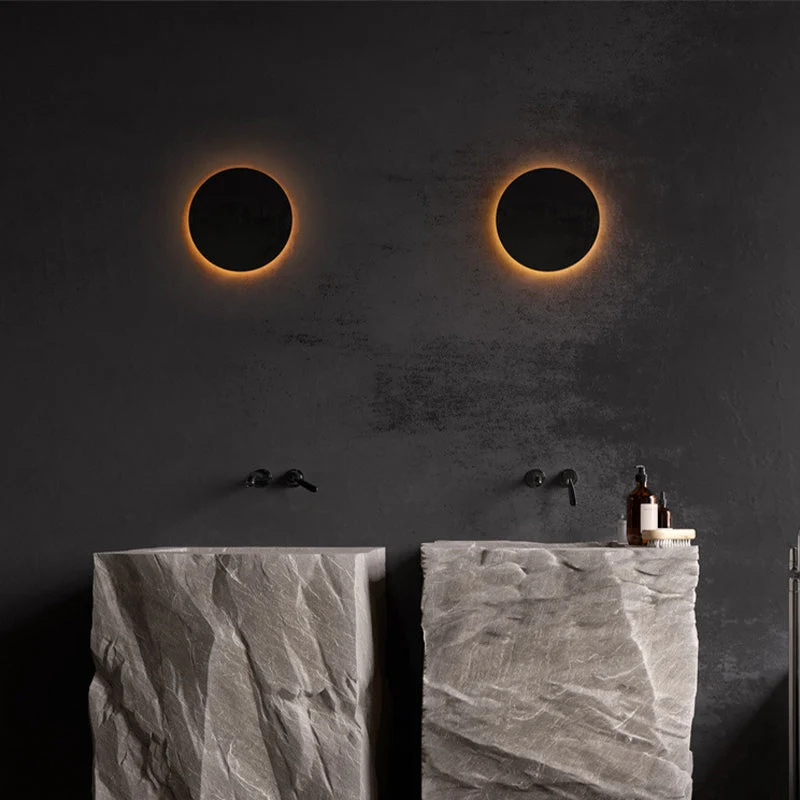Orr Modern Minimalism LED Wandlampen Zwart Metaal Tuin Hal Selzar