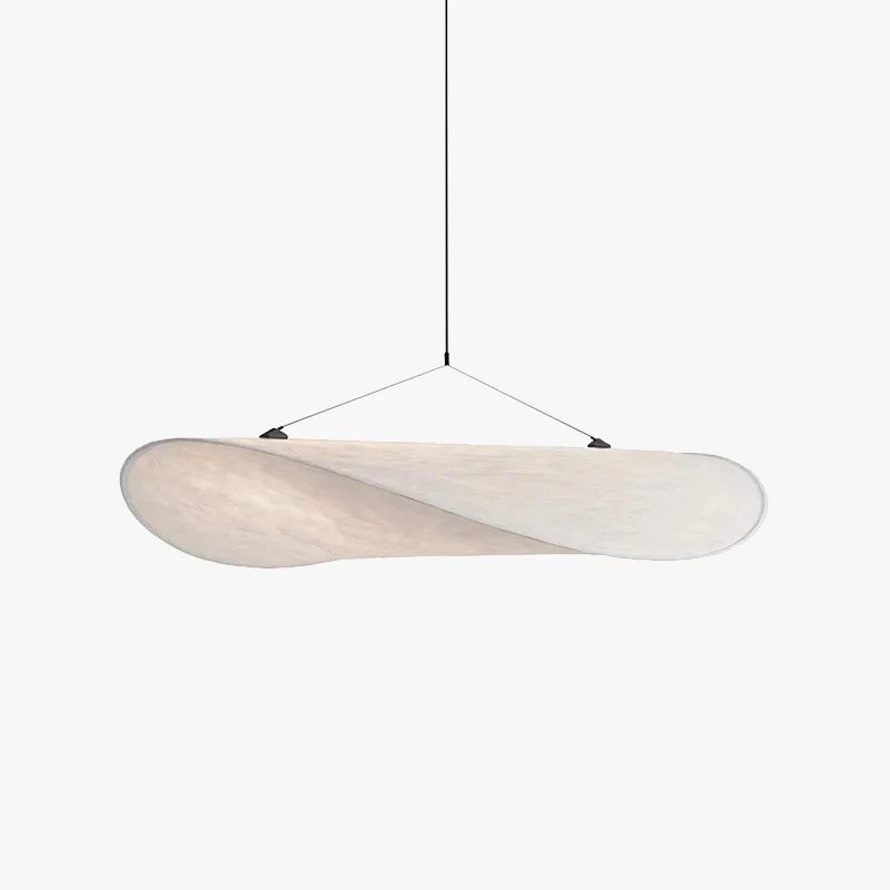 Renée Moderne LED Hanglamp van Metaal en Kunstzijde Wit voor Slaap Selzar