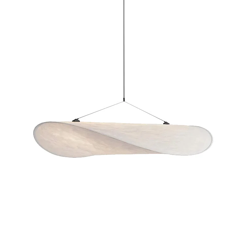 Renée Moderne LED Hanglamp van Metaal en Kunstzijde Wit voor Slaap Selzar