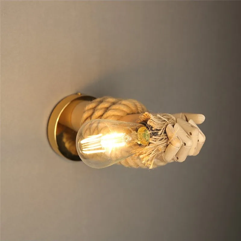 RusticLumina - Retro-Industriële Wandlamp Selzar