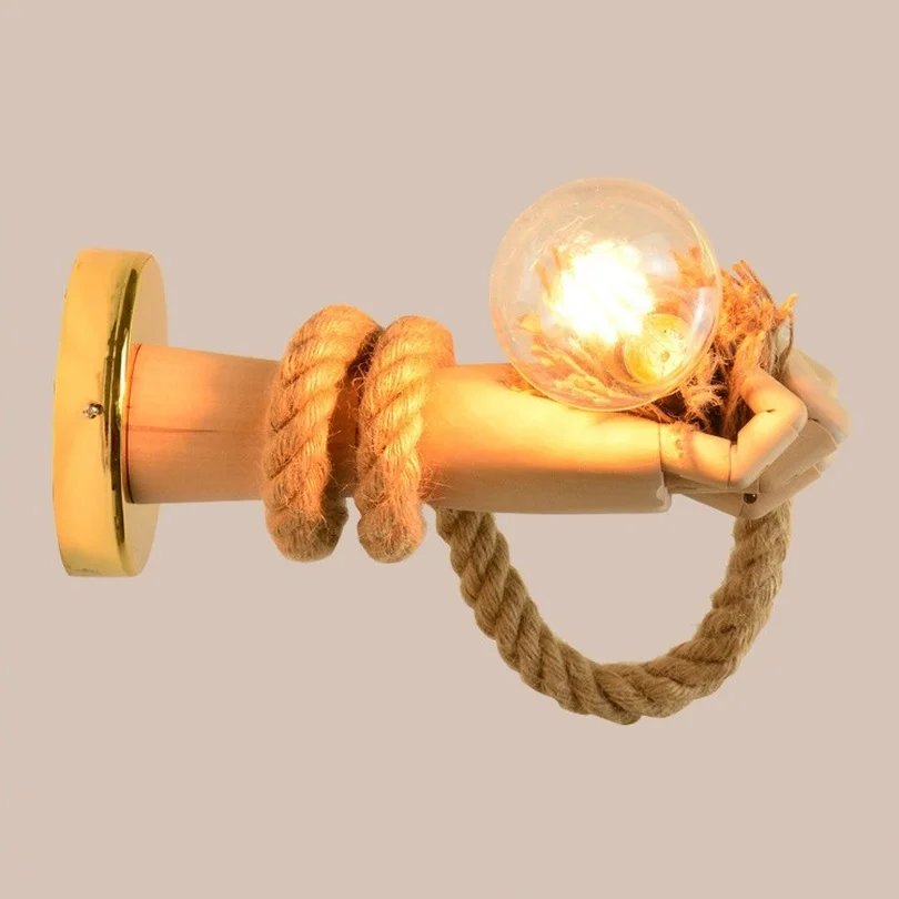 RusticLumina - Retro-Industriële Wandlamp Selzar