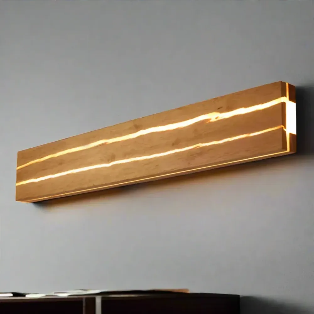 Rustique - Houten Wandverlichting Selzar