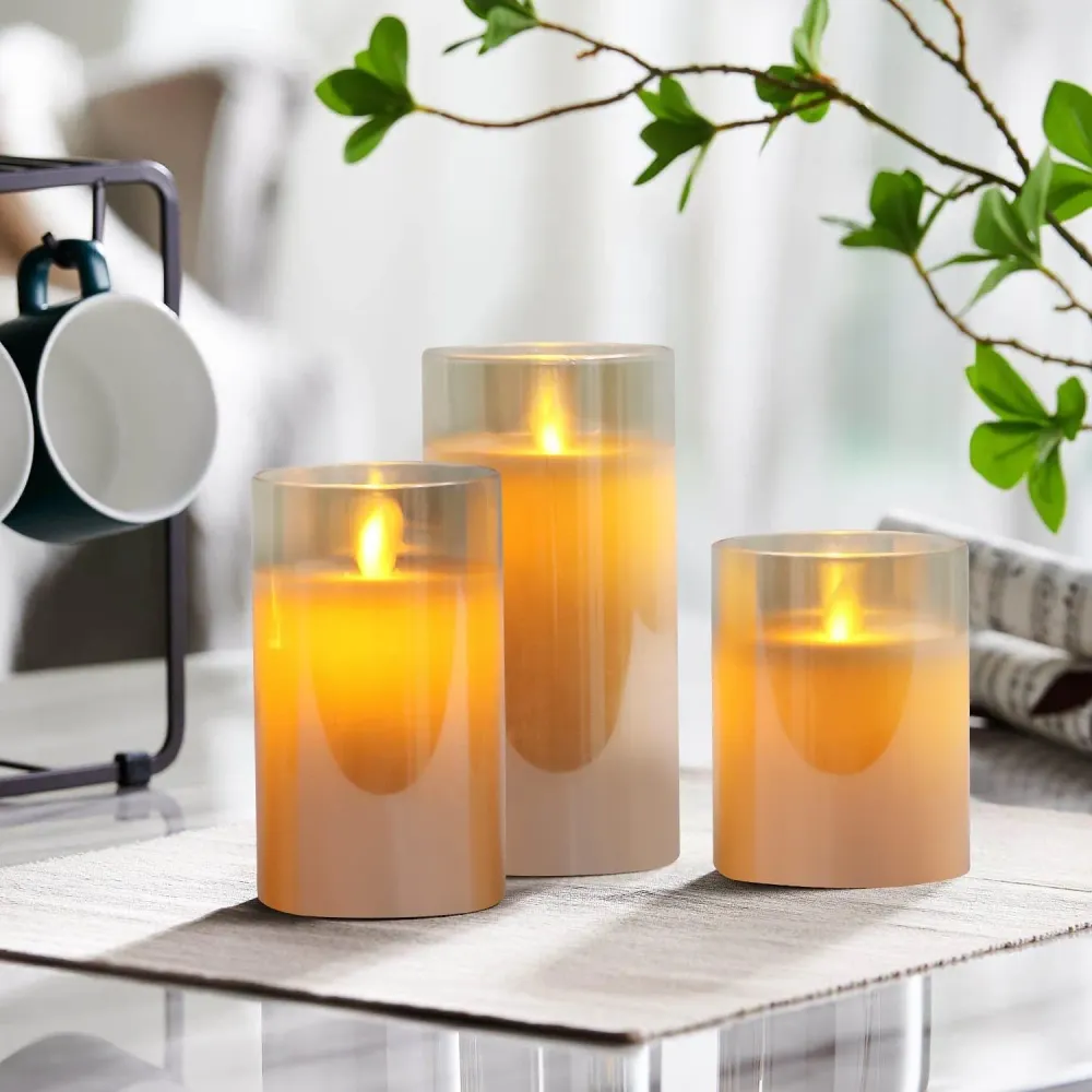 SafeGlow - Elegante en Veilige Kaarsen voor Decoratie Selzar