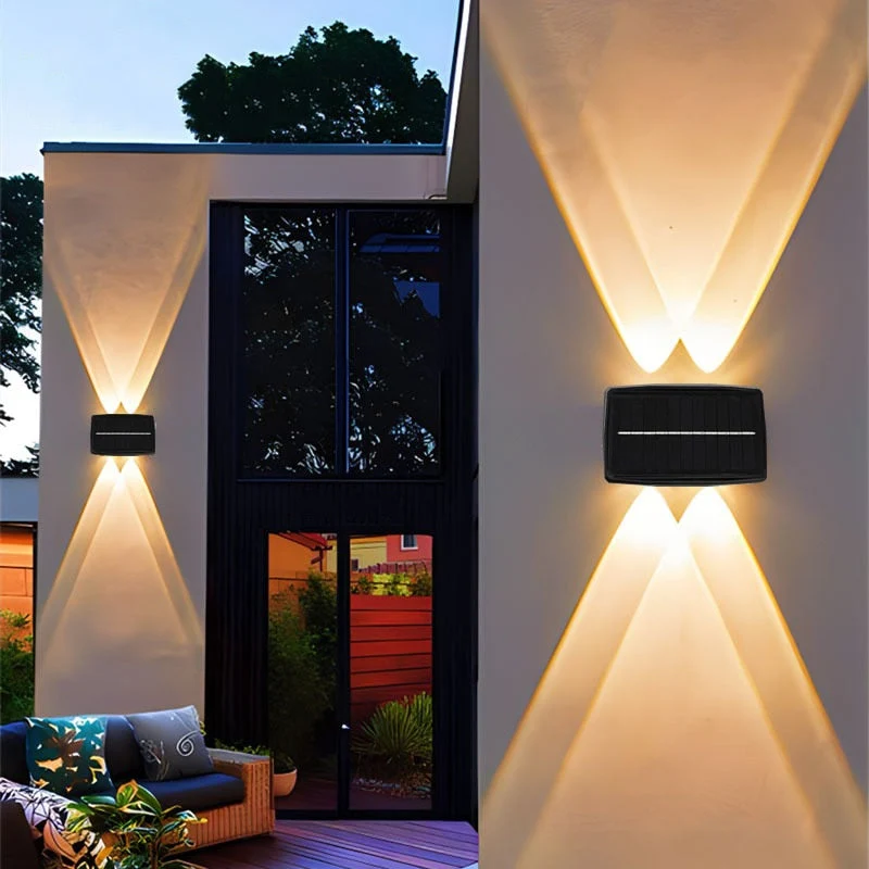 Solar LED Buitenwandlamp - Waterdicht Selzar