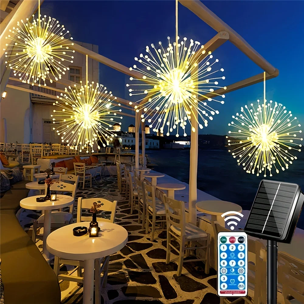 SolarSpark - Hangende Solar-Vuurwerkverlichting Selzar