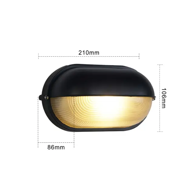 SteelGlow - Industriële Waterdichte Wandlamp Selzar