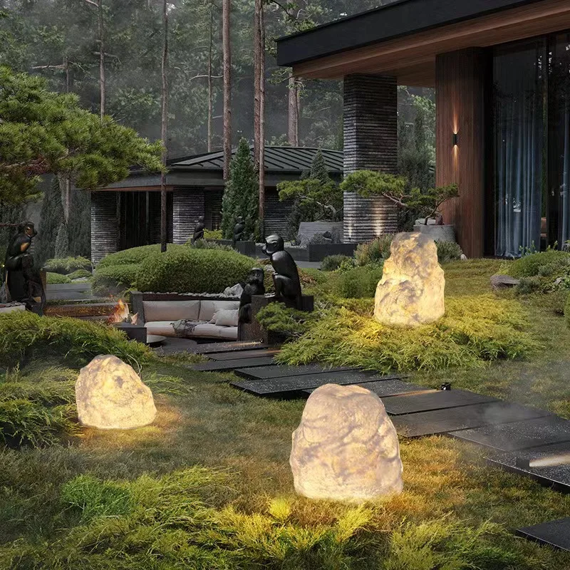 Stonelight - Tuinlamp de vorm van een steen Selzar