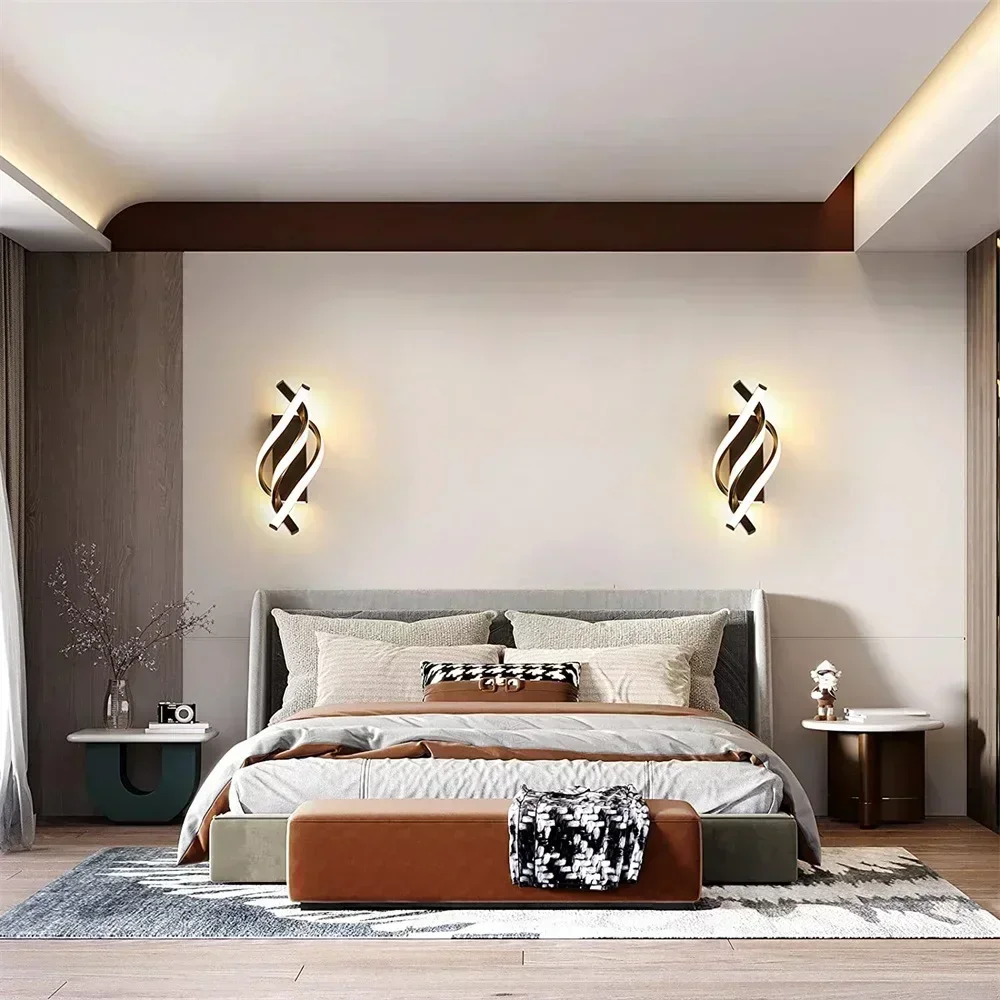 TwistBeam | Eigentijdse Spirale Wandlamp Selzar