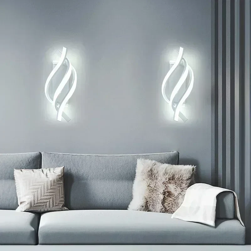 TwistBeam | Eigentijdse Spirale Wandlamp Selzar