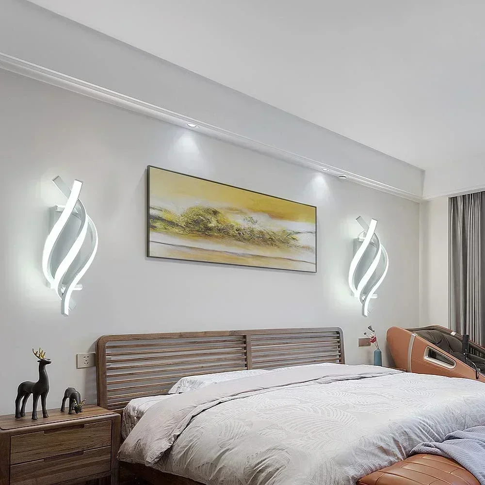 TwistBeam | Eigentijdse Spirale Wandlamp Selzar