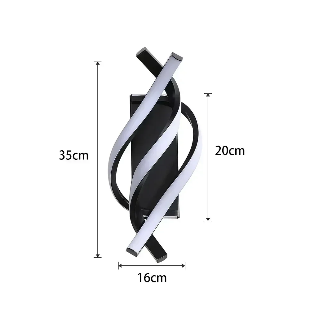 TwistBeam | Eigentijdse Spirale Wandlamp Selzar