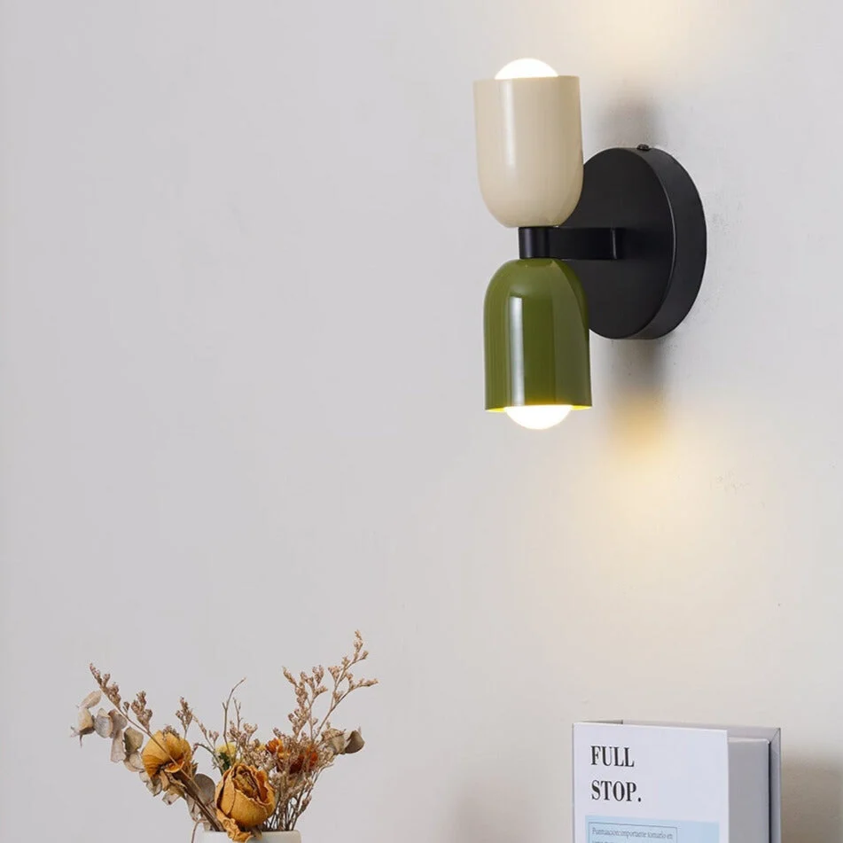 Vintage Dubbele Wandlamp - Creatieve Verlichting voor een Unieke Sfeer Selzar
