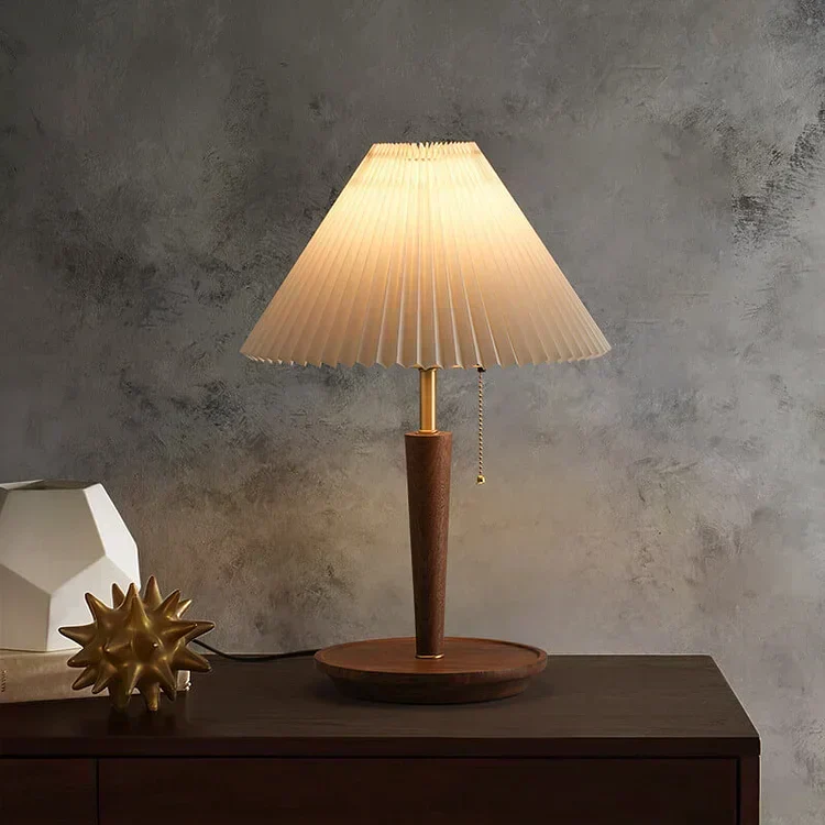 VintageLumi – Retro Houten Lamp Selzar
