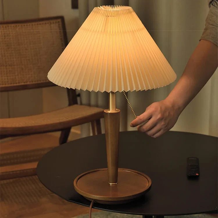 VintageLumi – Retro Houten Lamp Selzar