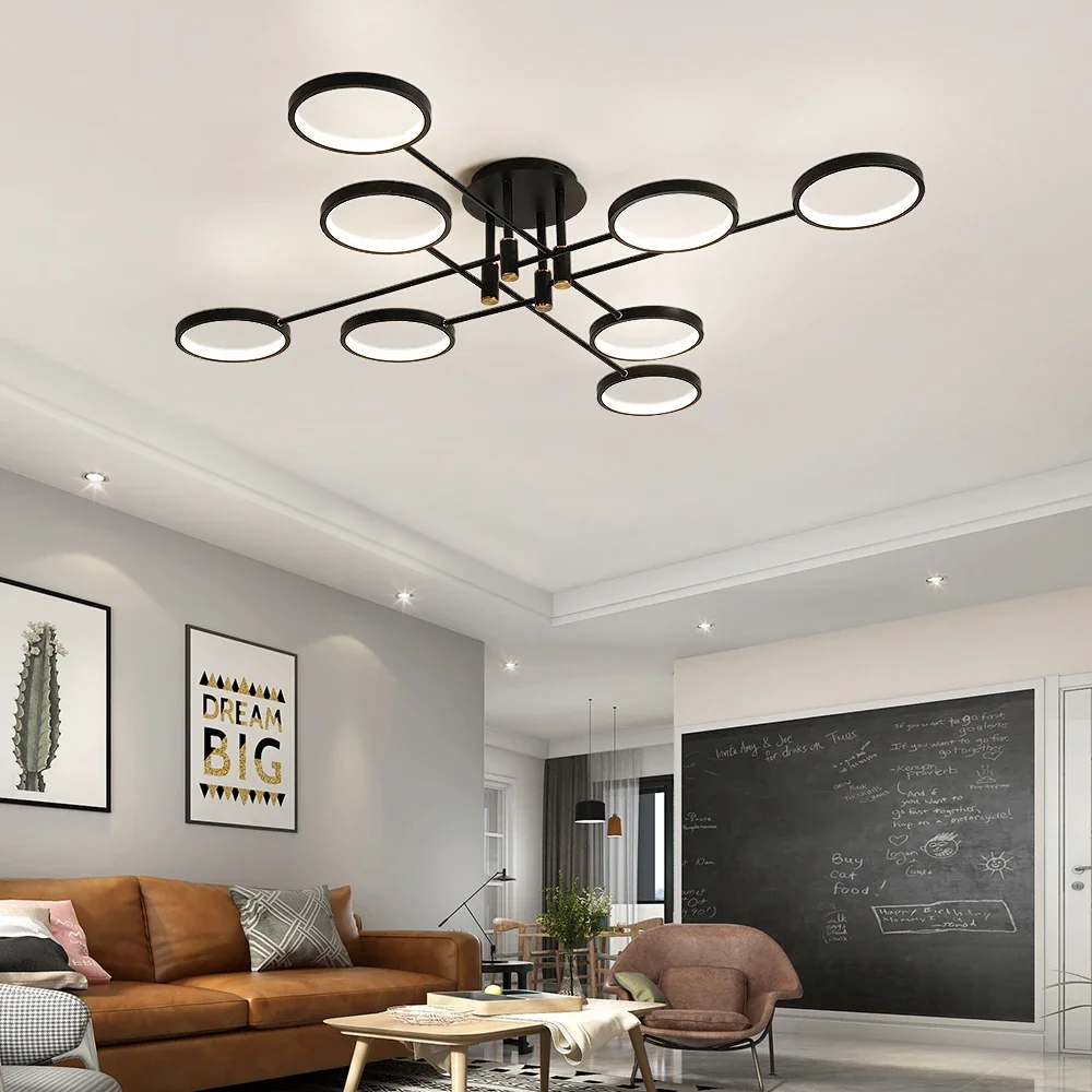 ZenithLuxe - Moderne LED-Kroonluchter Selzar