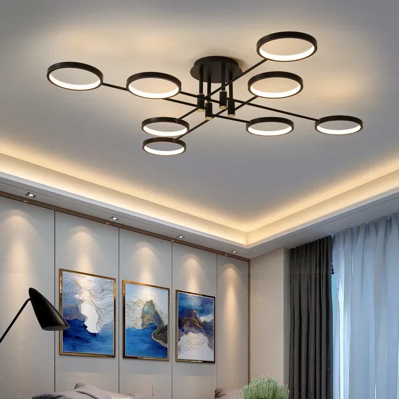 ZenithLuxe - Moderne LED-Kroonluchter Selzar