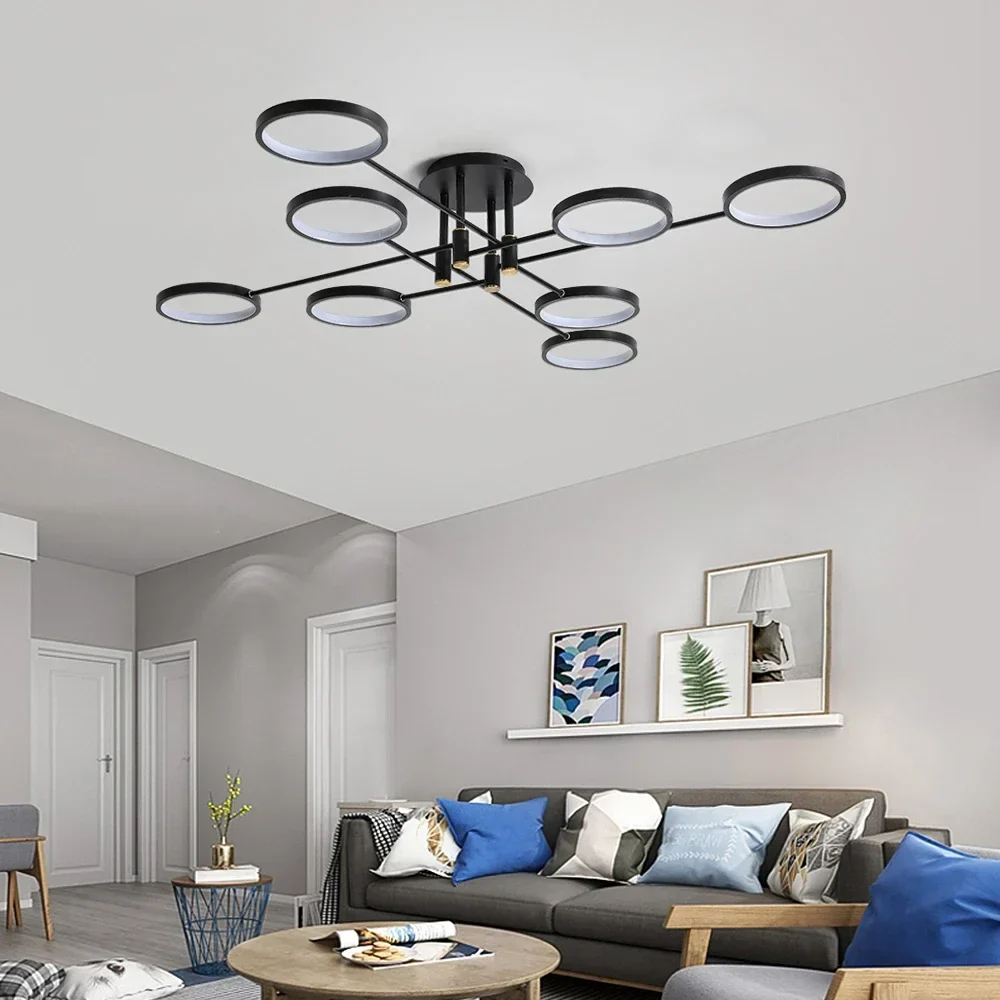 ZenithLuxe - Moderne LED-Kroonluchter Selzar