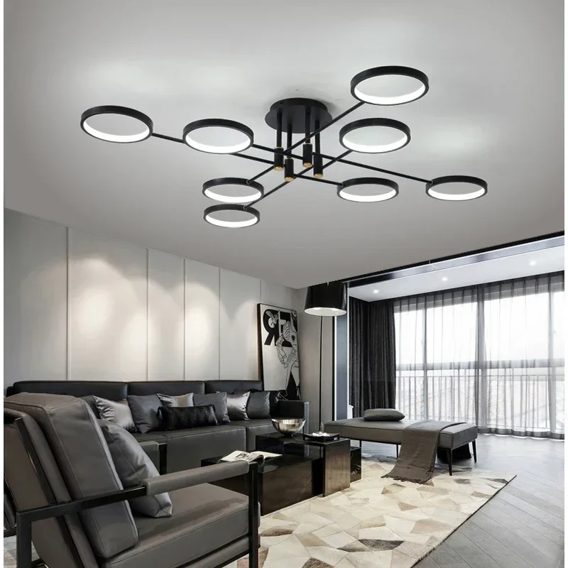 ZenithLuxe - Moderne LED-Kroonluchter Selzar