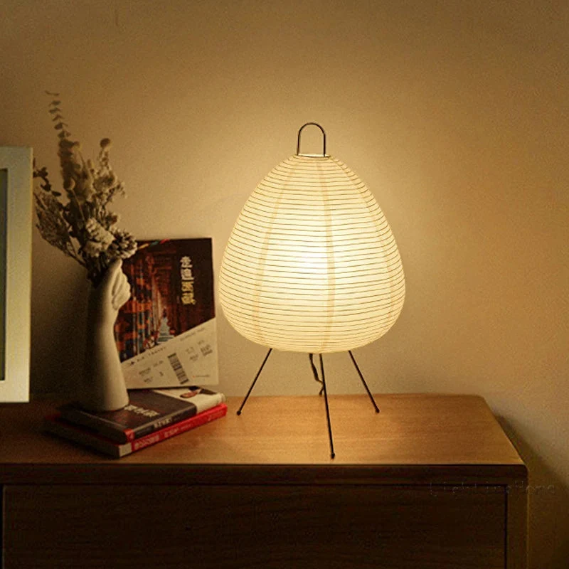 Japandi rijstpapierlamp met LED voor sfeervolle verlichting SMD Living