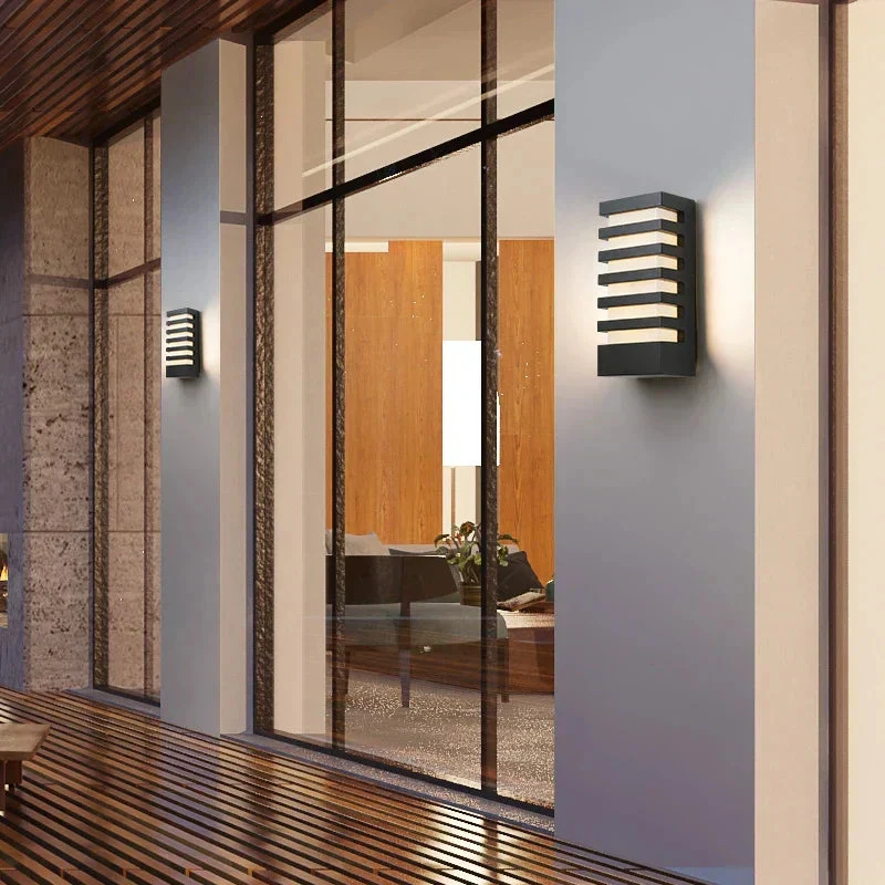 Minimalistische LED Wandlamp met Modern Design voor Binnen & Buiten IP65 SMD Living