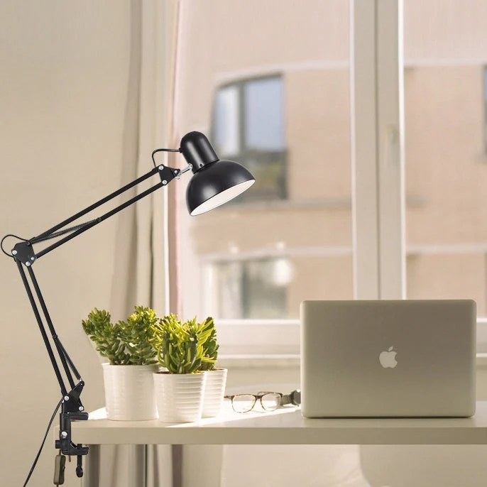 Minimalistische Monteerbare Tafellamp van IJzer en ABS Verkrijgbaar Meerdere Kleuren SMD Living