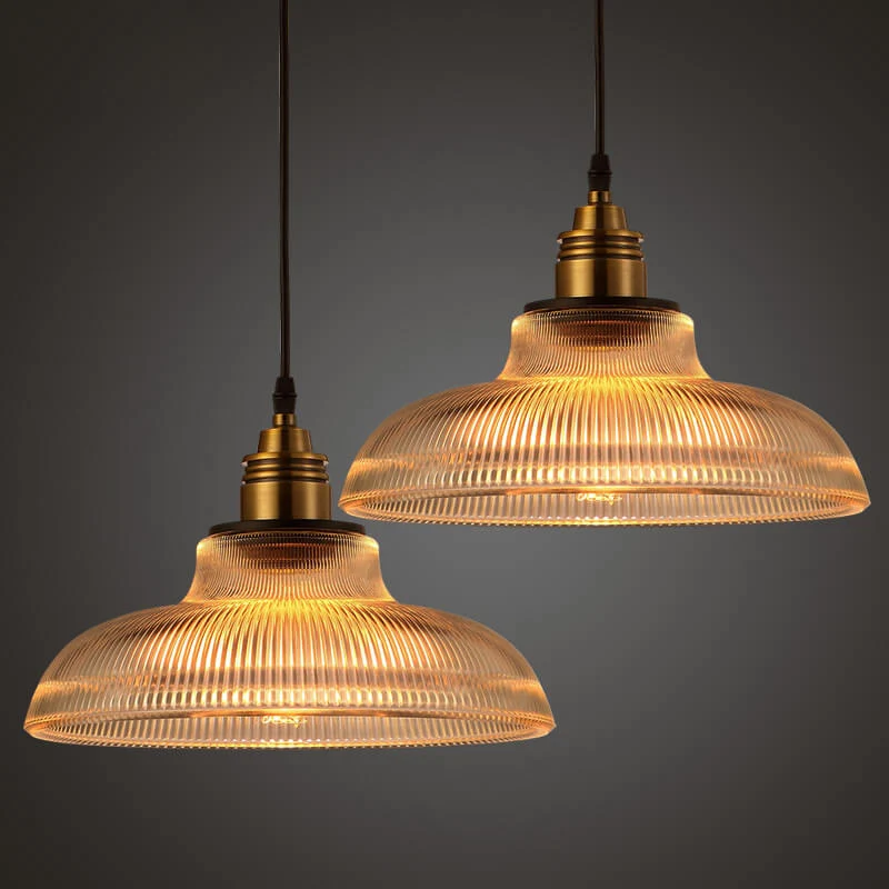 Moderne Glazen Hanglamp – Amber Doorzichtig met Verstelbaar Snoer SMD Living