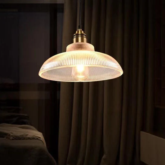Moderne Glazen Hanglamp – Amber Doorzichtig met Verstelbaar Snoer SMD Living