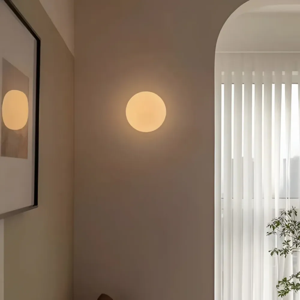 Moderne glazen wandlamp met warm LED-licht en Minimalistisch Design SMD Living