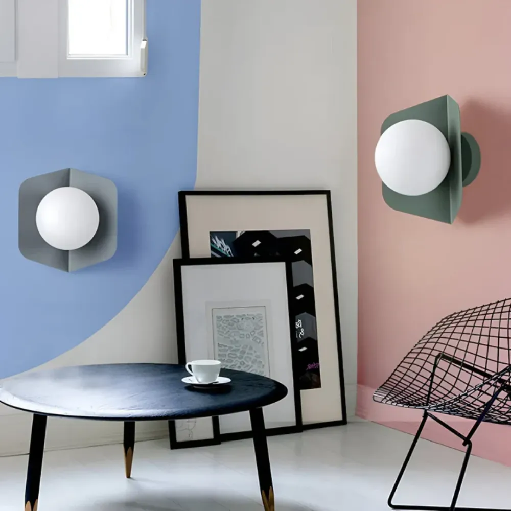 Moderne Wandlamp met Abstract Scandinavisch Design SMD Living