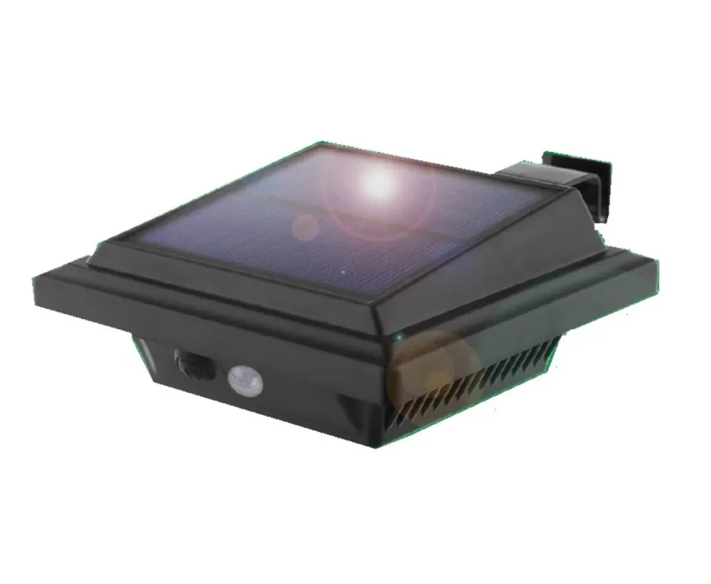 Solar LED Wandlamp met PIR, 158 Lumen, IP65, 8-10u Brandduur