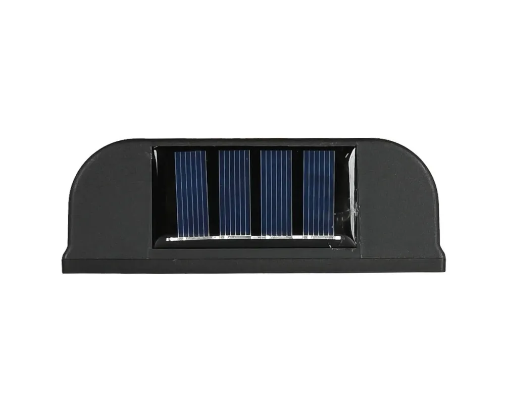 Solar Wandlamp 200mAh, 6-8u Licht, 11.3x4x15.8cm, Tuin/Terras