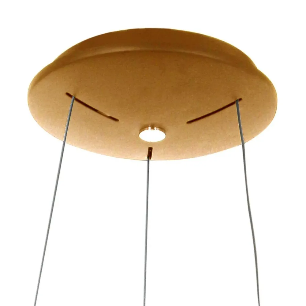 Steinhauer hanglamp Ringlede - 1 lichts - 48x 160 cm - goud