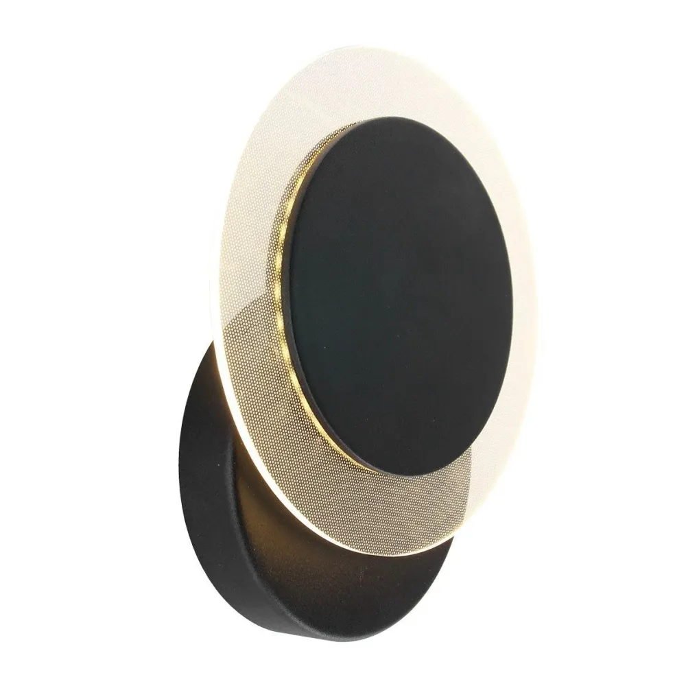 Steinhauer plafondlamp Lido - 1 lichts - 17x 6 cm - zwart