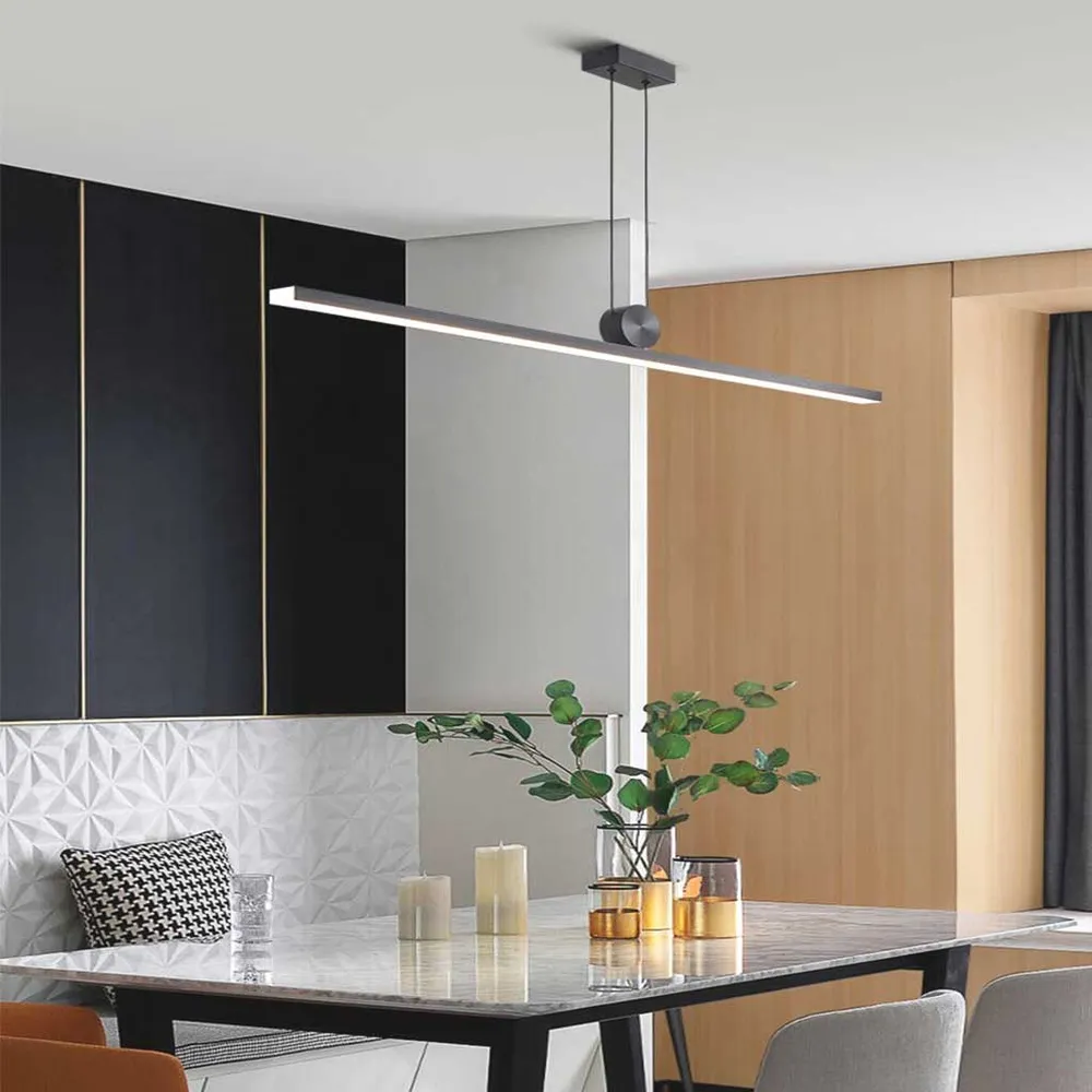Strakke Lineaire Hanglamp Modern